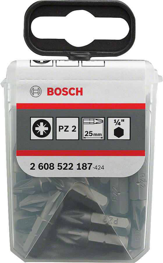 Bosch - PZ2*25 mm 25'li TicTac Kutu - Resim 2