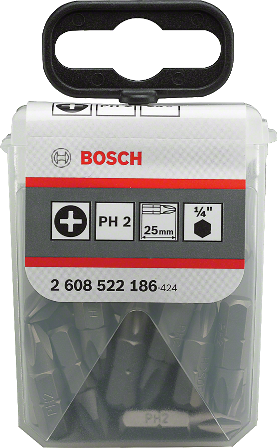 Bosch - PH2*25 mm 25'li TicTac Kutu - Resim 2
