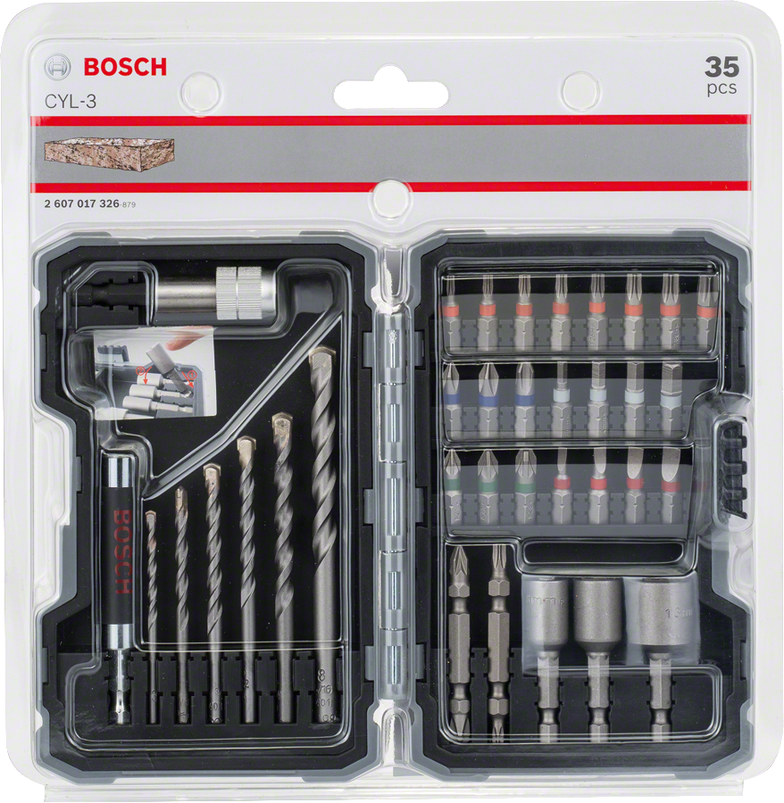 Bosch - Profesyonel 35 Parça Beton için Delme ve Vidalama Seti - Resim 2