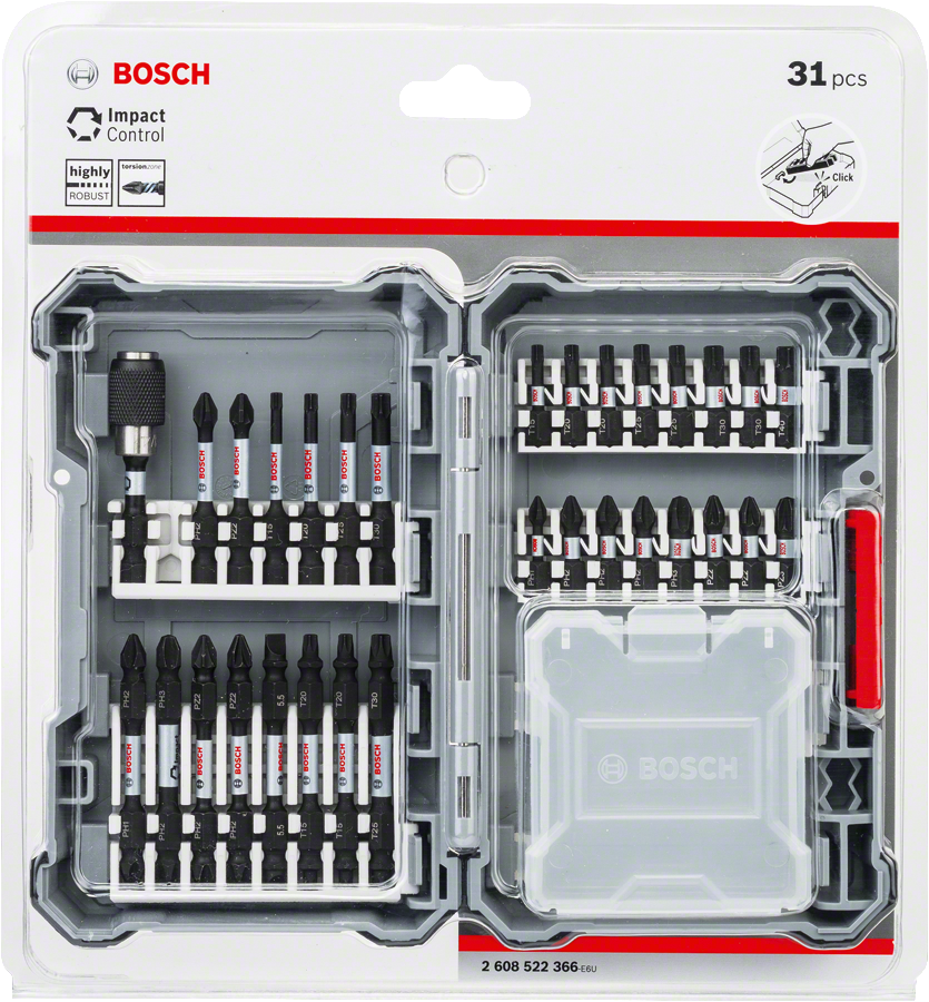 Bosch - Impact Control Serisi 35 Parça Karışık Set - Resim 2