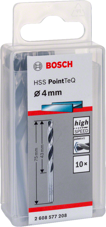 Bosch - HSS-PointeQ Metal Matkap Ucu 4,0 mm 10'lu - Resim 2