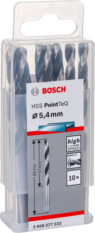 Bosch - HSS-PointeQ Metal Matkap Ucu 5,4 mm 10'lu - Resim 2
