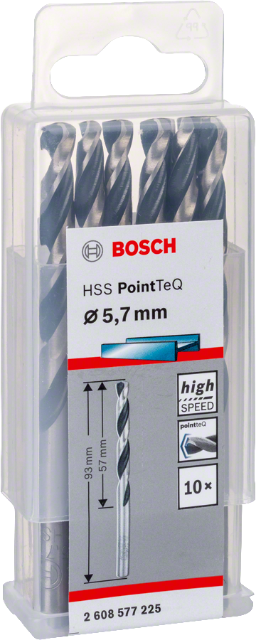 Bosch - HSS-PointeQ Metal Matkap Ucu 5,7 mm 10'lu - Resim 2