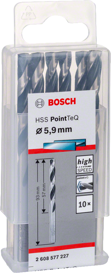 Bosch - HSS-PointeQ Metal Matkap Ucu 5,9 mm 10'lu - Resim 2
