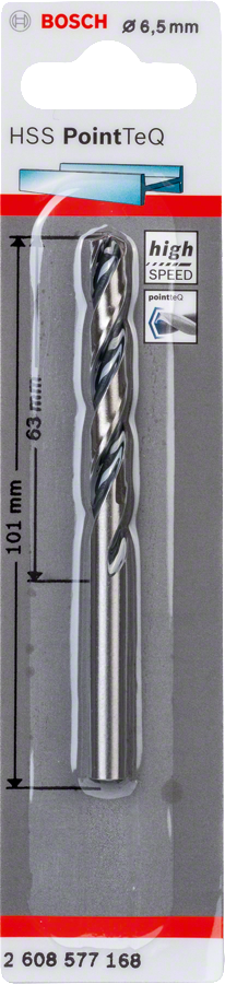 Bosch - HSS-PointeQ Metal Matkap Ucu 6,5 mm - Resim 2