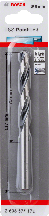 Bosch - HSS-PointeQ Metal Matkap Ucu 8,0 mm - Resim 2