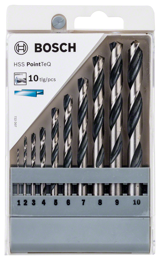 Bosch - PointTeQ Matkap Ucu 10parça Set - Resim 2
