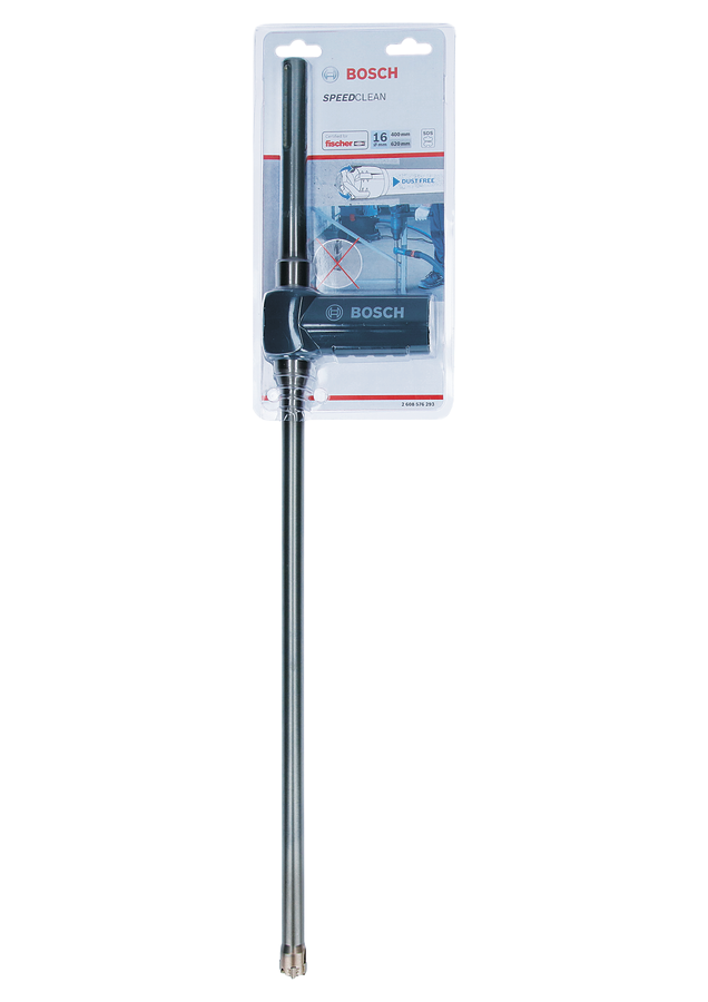 Bosch - SDS-Max-9 Speed Clean Serisi Toz Atma Kanallı Kırıcı Delici Ucu 16*620 mm - Resim 2