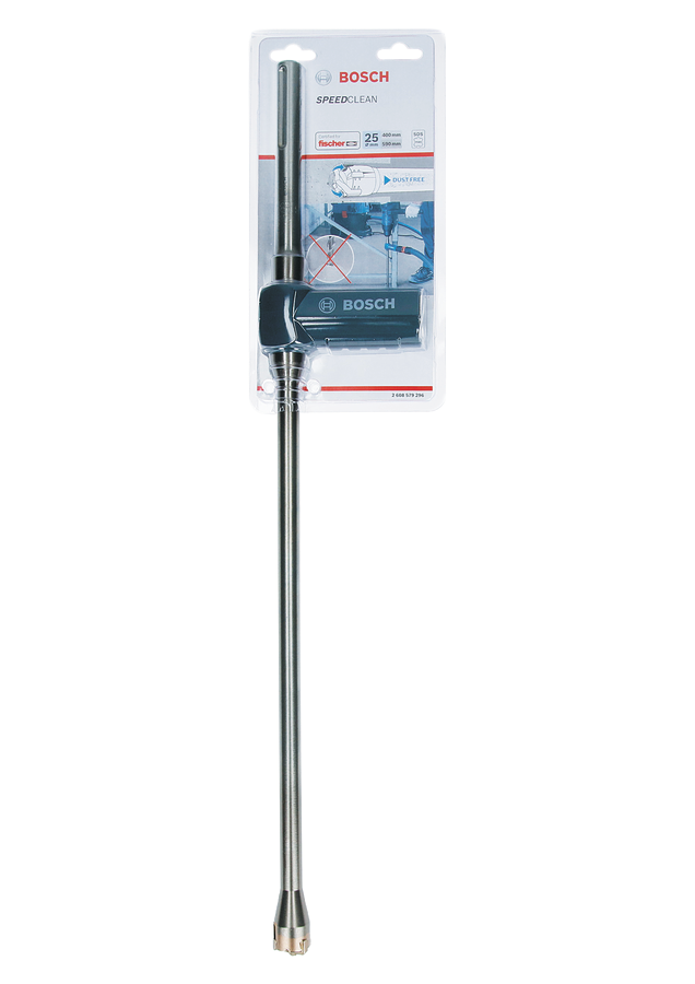 Bosch - SDS-Max-9 Speed Clean Serisi Toz Atma Kanallı Kırıcı Delici Ucu 25*590 mm - Resim 2