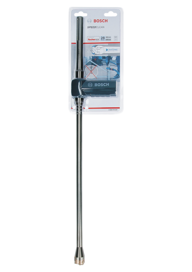 Bosch - SDS-Max-9 Speed Clean Serisi Toz Atma Kanallı Kırıcı Delici Ucu 28*590 mm - Resim 2
