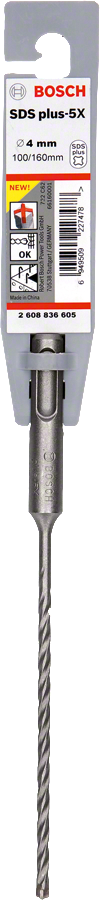 Bosch - SDS-Plus-5X Serisi Kırıcı Delici Matkap Ucu 4*160 mm - Resim 2
