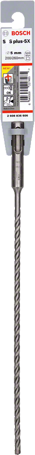 Bosch - SDS-Plus-5X Serisi Kırıcı Delici Matkap Ucu 5*260 mm - Resim 2