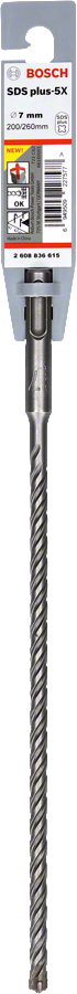 Bosch - SDS-Plus-5X Serisi Kırıcı Delici Matkap Ucu 7*260 mm - Resim 2