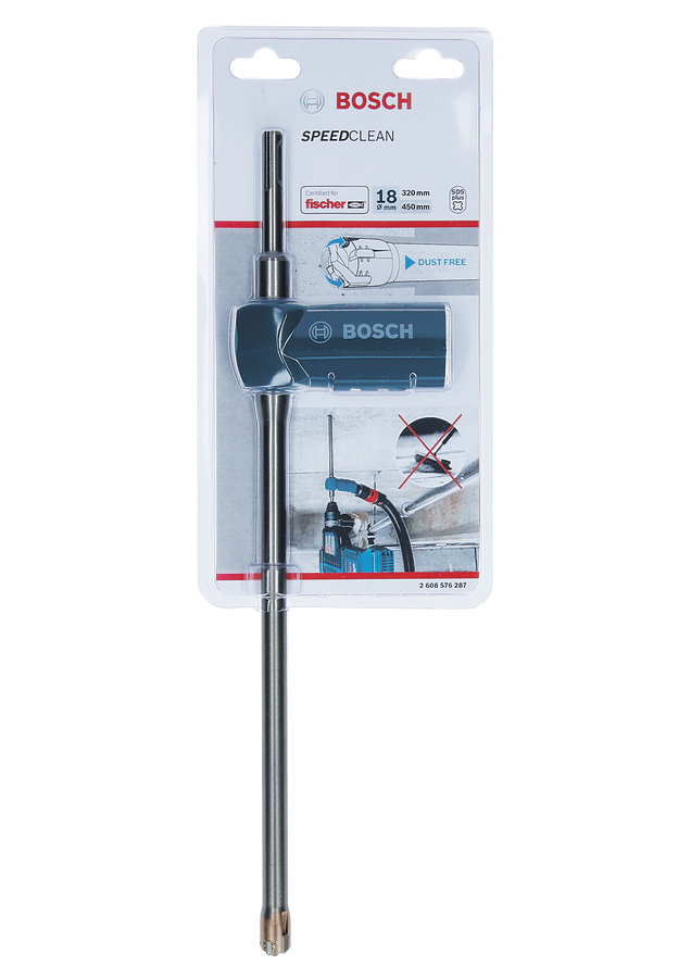 Bosch - SDS-Plus-9 Speed Clean Serisi Toz Atma Kanallı Kırıcı Delici Matkap Ucu 18*450 mm - Resim 2