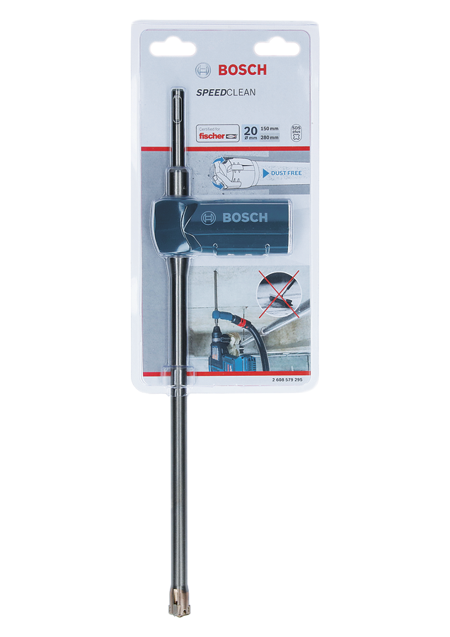 Bosch - SDS-Plus-9 Speed Clean Serisi Toz Atma Kanallı Kırıcı Delici Matkap Ucu 20*280 mm - Resim 2