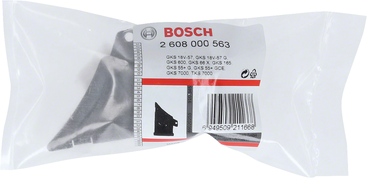 Bosch - Daire Testereler İçin Toz Emme Adaptörü - Resim 2