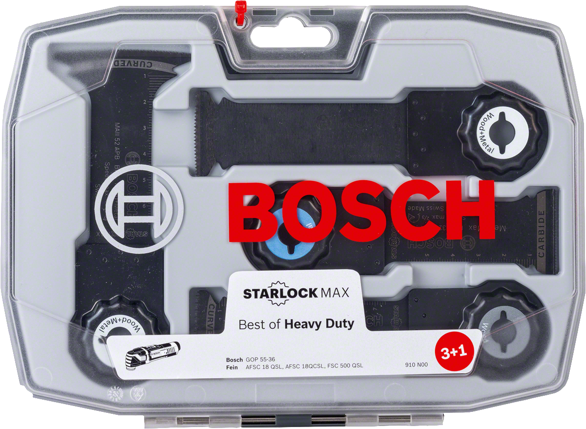 Bosch - Starlock Max - Best of Heavy Duty Set 4 Parça - Resim 2