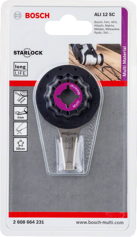 Bosch - Starlock - ALI 12 SC - Dolgu Malzemeleri Bıçağı 1'li - Resim 2
