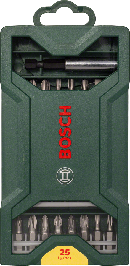 Bosch - X-Line Mini 25 Parça Vidalama Seti - Resim 2