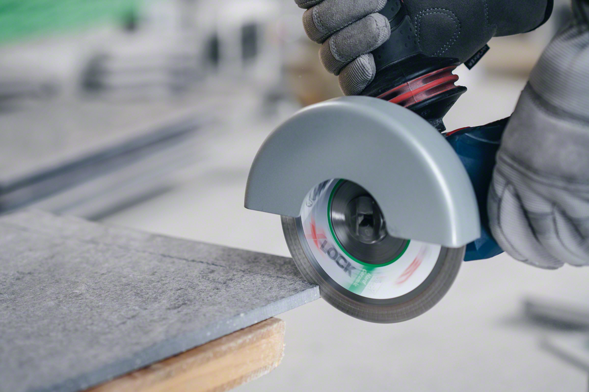 Bosch - X-LOCK - Standard Seri Seramik İçin Elmas Kesme Diski 115 mm - Resim 4