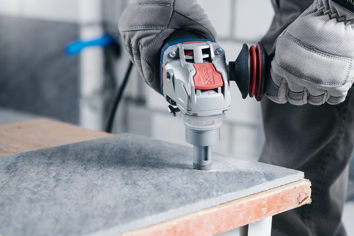 Bosch - X-LOCK - Best Serisi, Taşlama İçin Seramik Kuru Elmas Delici 60*35 mm - Resim 4