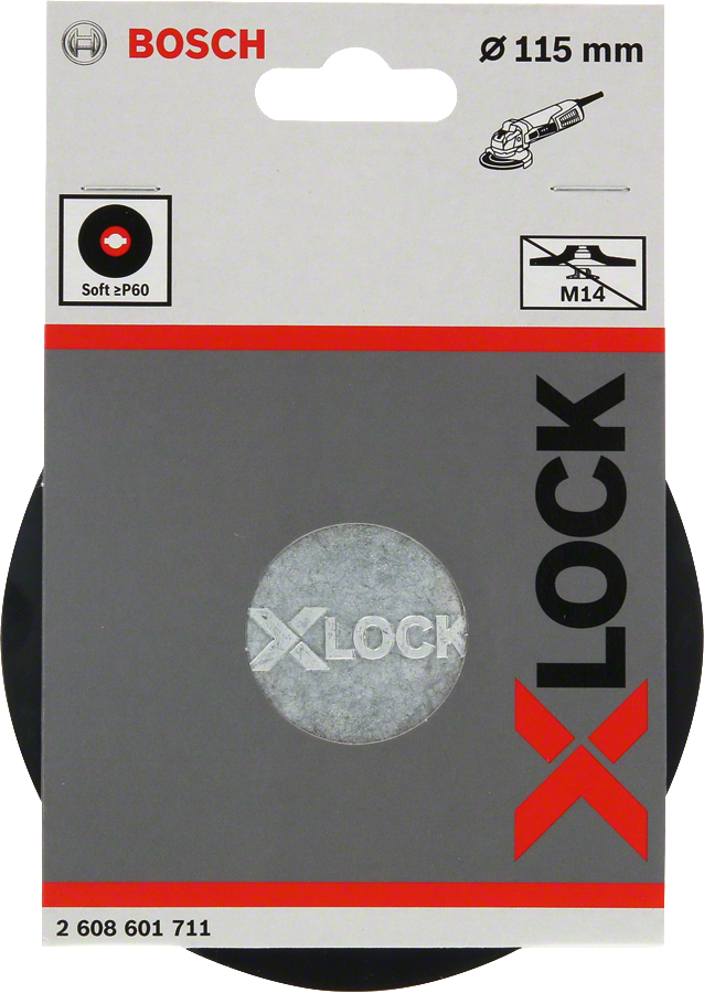 Bosch - X-LOCK - 115 mm Fiber Disk Yumuşak Taban - Resim 2