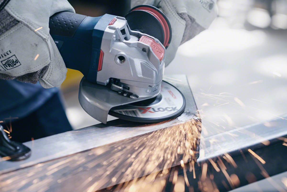 Bosch - X-LOCK - 125*6,0 mm Expert Serisi Bombeli Metal Taşlama Diski (Taş) - Resim 3