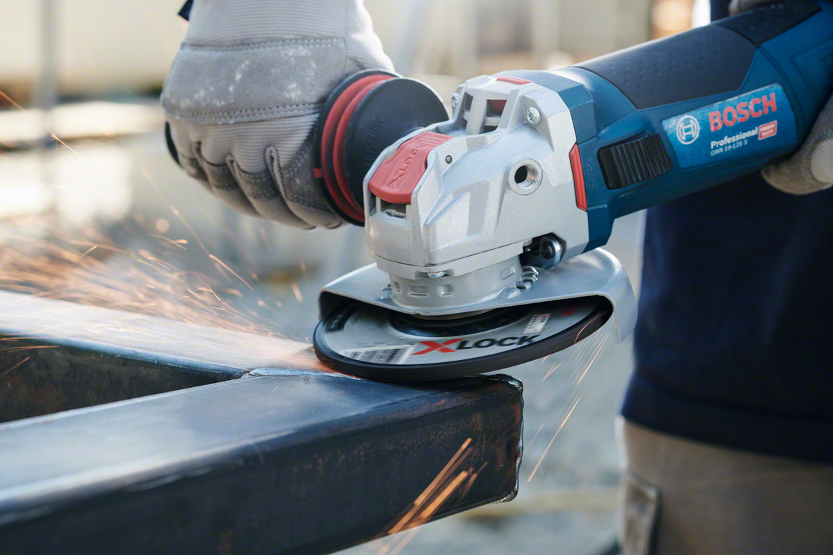 Bosch - X-LOCK - 125*6,0 mm Expert Serisi Bombeli Metal Taşlama Diski (Taş) - Resim 4