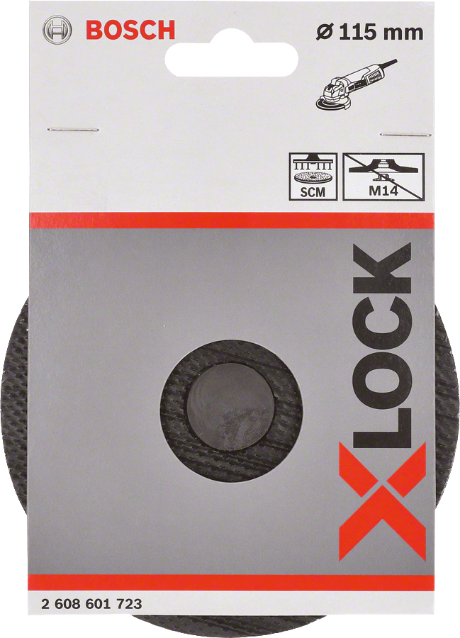 Bosch - X-LOCK - SCM Merkez Delikli Taban 115 mm - Resim 2