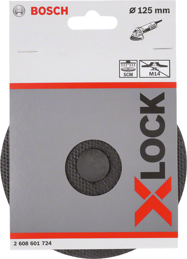 Bosch - X-LOCK - SCM Merkez Delikli Taban 125 mm - Resim 2