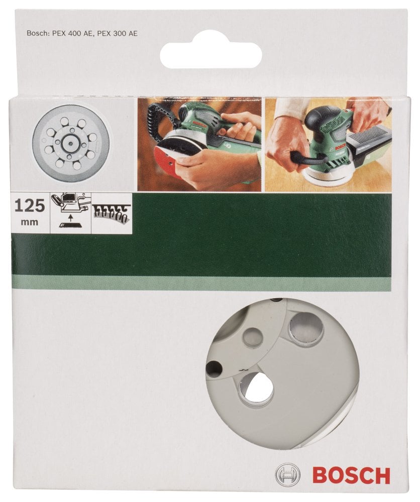 Bosch - 125 mm Zımpara Tabanı Yumuşak (PEX) - Resim 2
