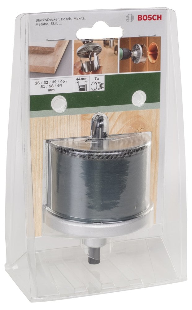 Bosch - 7 Parça Delik Açma Testeresi Seti (44 mm) - Resim 2