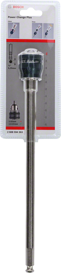 Bosch - Power Change Plus Uzatma Adaptörü 300 mm ve Ø 11 mm Şaft Girişli - Resim 2