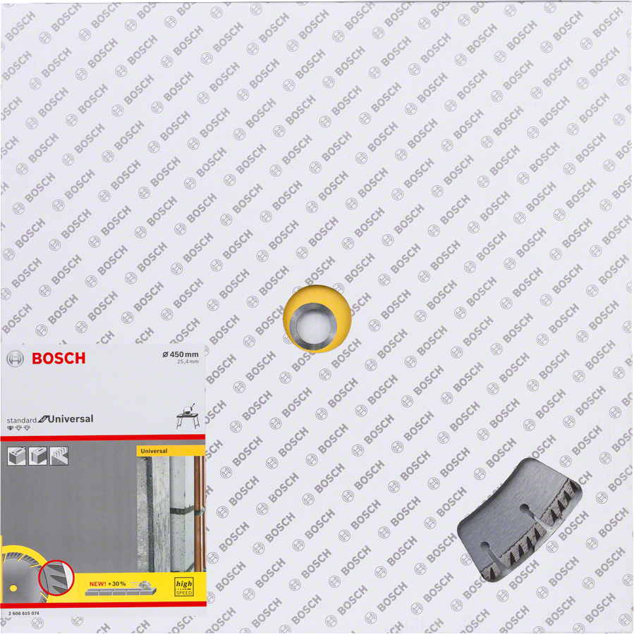 Bosch - Standard Seri Genel Yapı Malzemeleri ve Metal İçin Elmas Kesme Diski 450*25,4 mm - Resim 2
