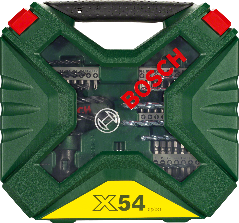Bosch - X-Line 54 Parça Cırcır El Tornavidalı Karışık Aksesuar Seti - Resim 2