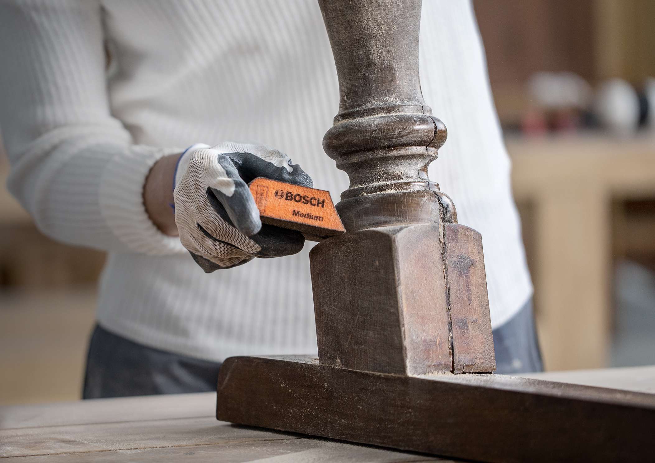 Bosch EXPERT Sünger Zımpara SuperFine/Finish-Çok İnce - Resim 2