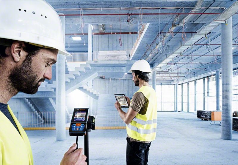 Bosch GLM 120 C Lazerli Uzaklık Ölçer - Resim 3