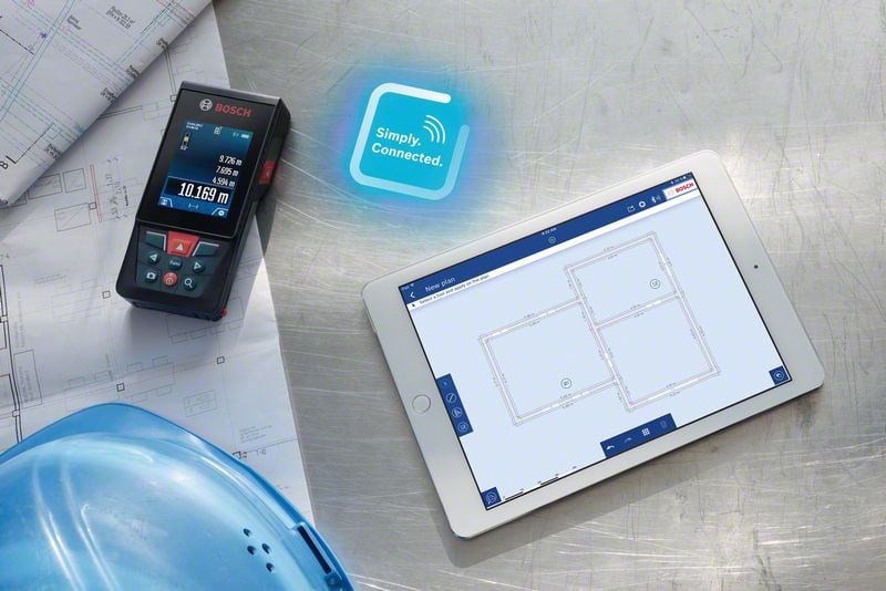 Bosch GLM 120 C Lazerli Uzaklık Ölçer - Resim 4