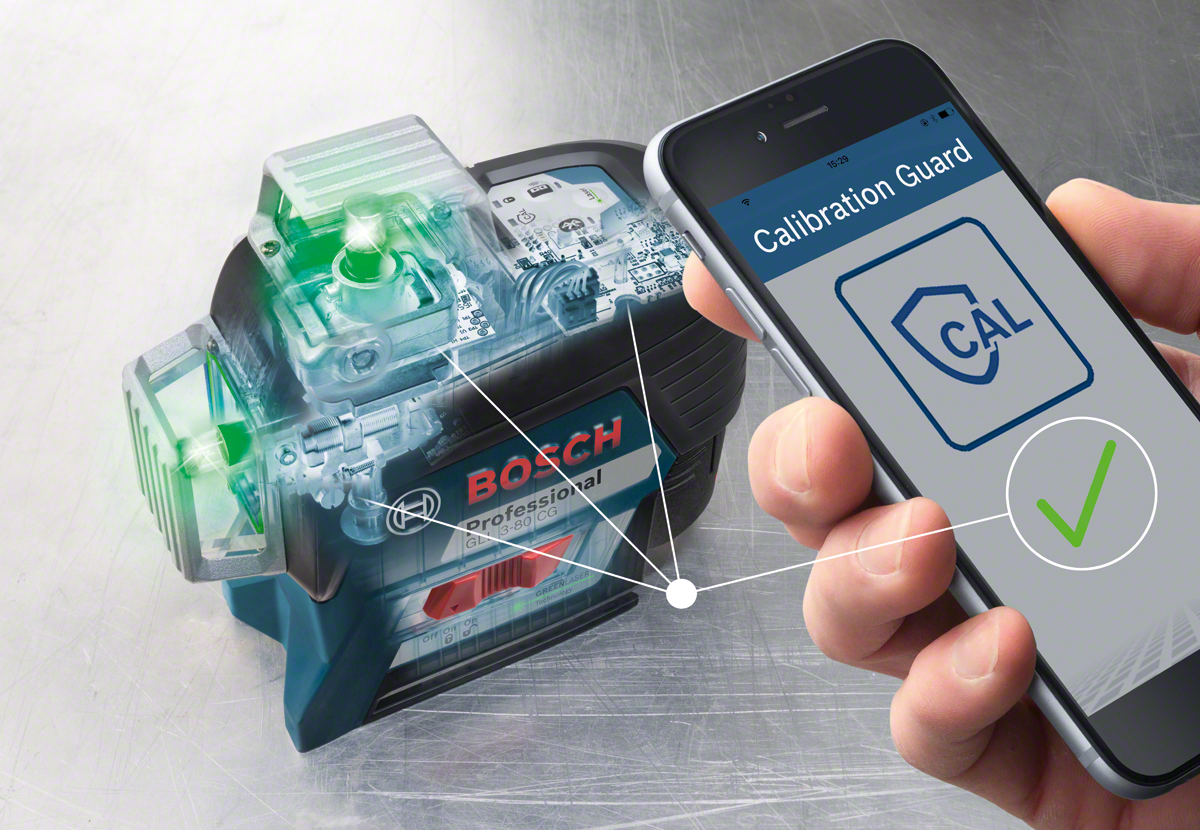Bosch GLL 3-80 CG Professional Çizgi Lazeri - Resim 3