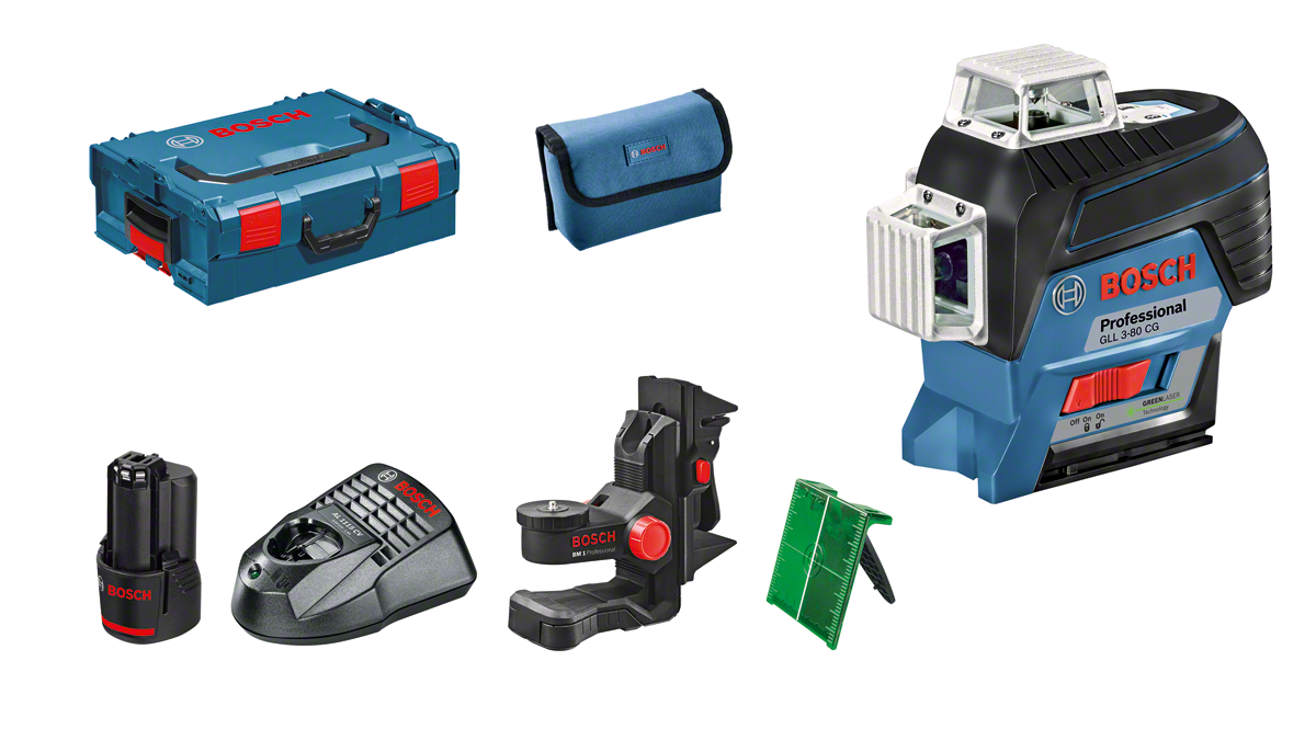 Bosch GLL 3-80 CG Professional Çizgi Lazeri - Resim 4