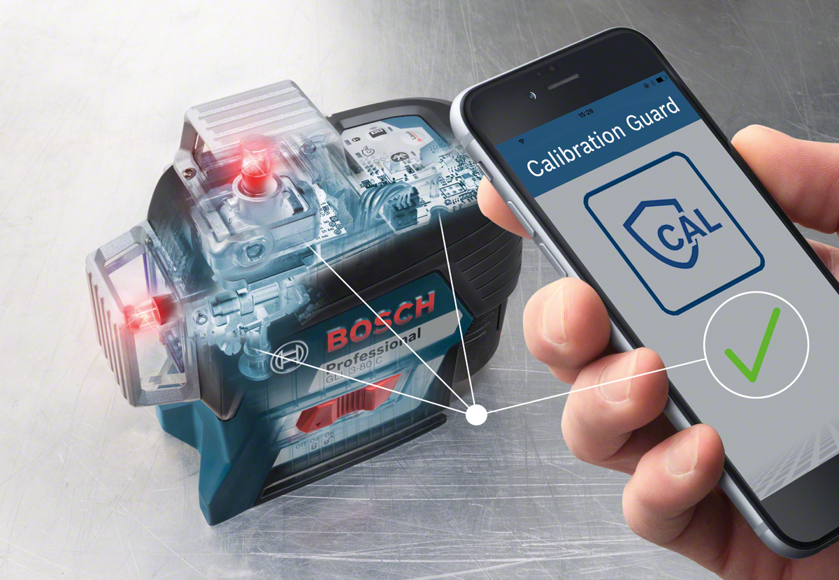 Bosch GLL 3-80 C Professional Çizgi Lazeri - Resim 3