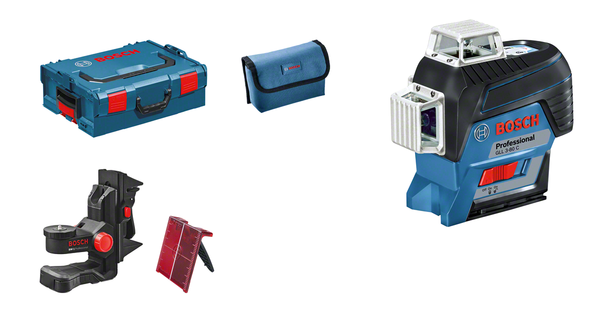 Bosch GLL 3-80 C Professional Çizgi Lazeri - Resim 4