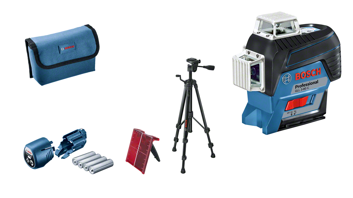 Bosch GLL 3-80 C Professional Çizgi Lazeri - Resim 4