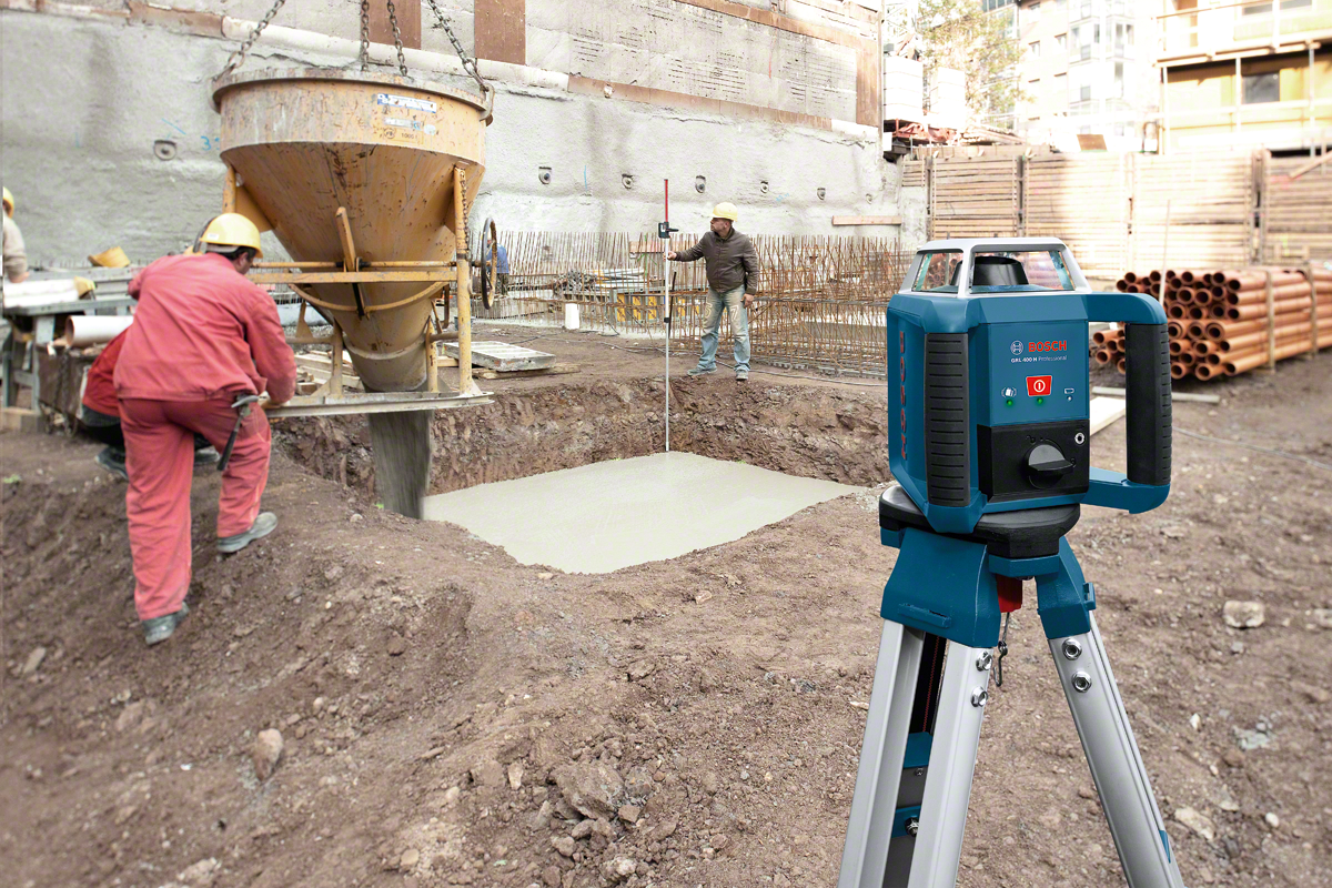Bosch GRL 400 H Professional Rotasyon Lazeri - Resim 3