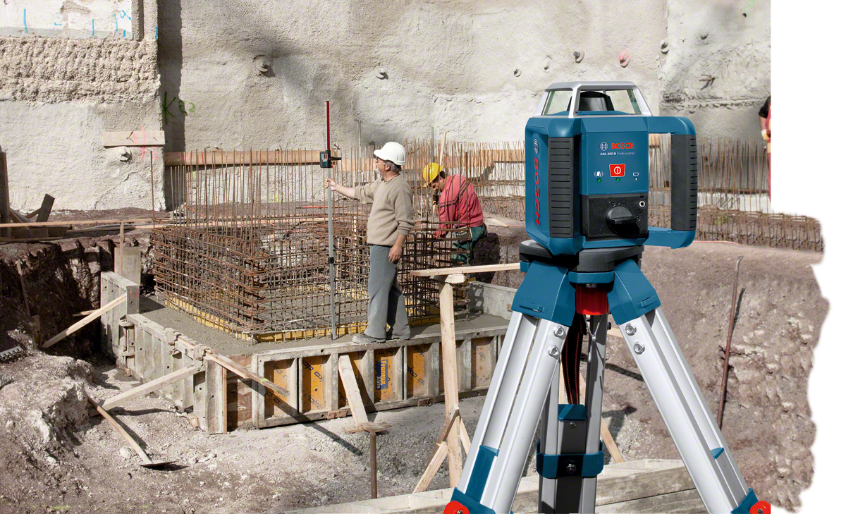 Bosch GRL 400 H Professional Rotasyon Lazeri - Resim 4