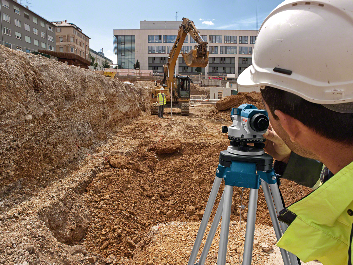Bosch GOL 26 D Professional Optik nivelman - Resim 3