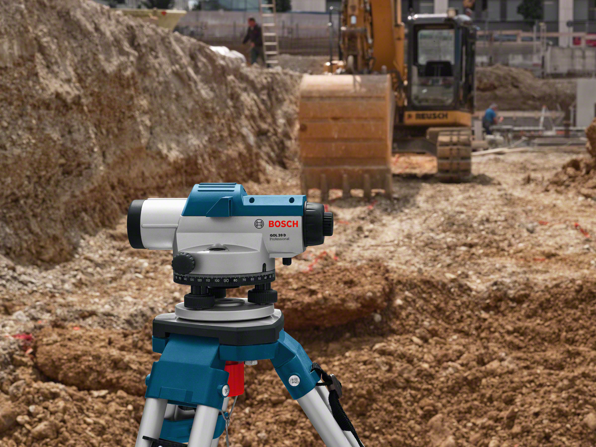 Bosch GOL 20 D Professional Optik nivelman - Resim 3