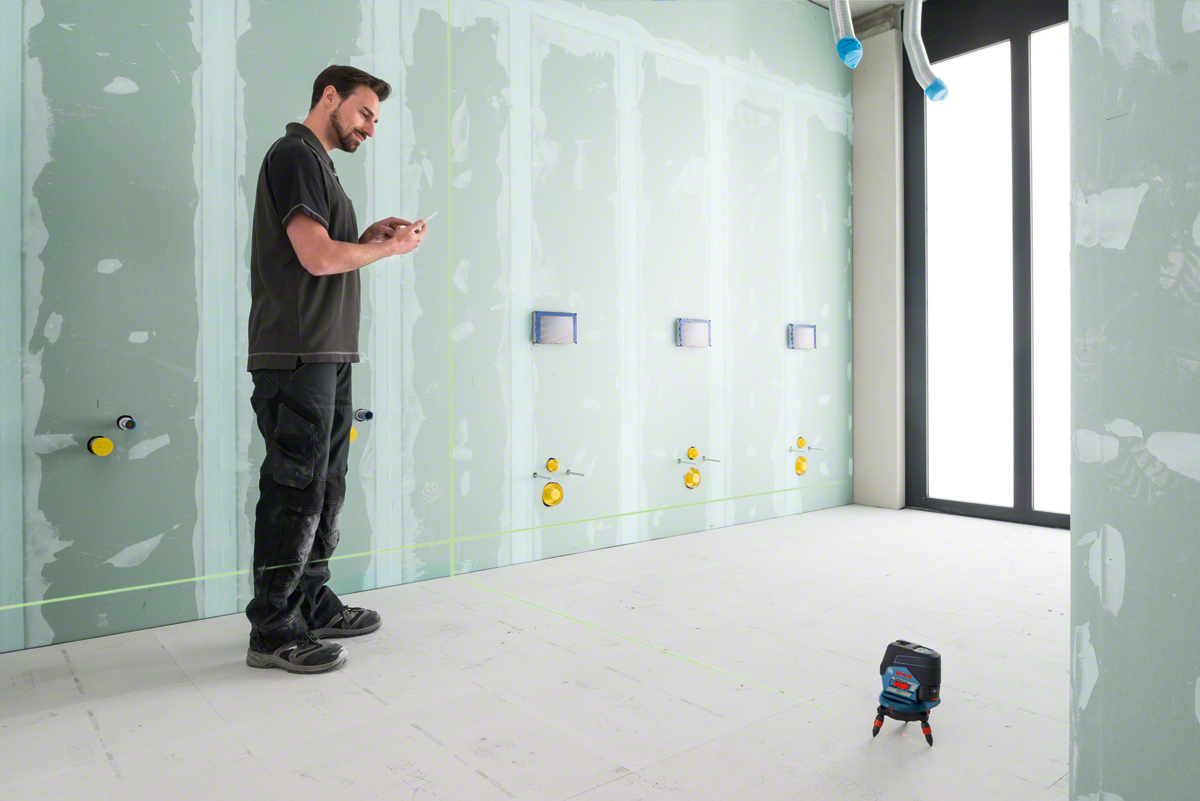 Bosch GCL 2-50 CG Çapraz ve Noktasal Lazer - Resim 2