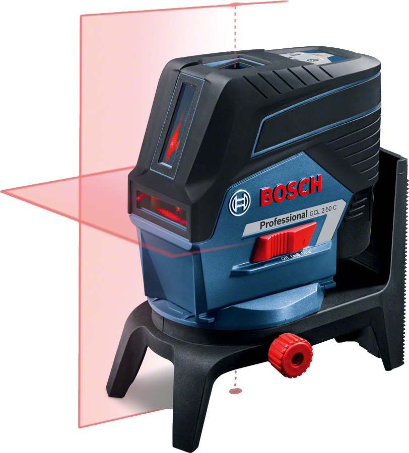 Bosch GCL 2-50 C +RM2 + BT150 Çapraz ve Noktasal Lazer - Resim 2