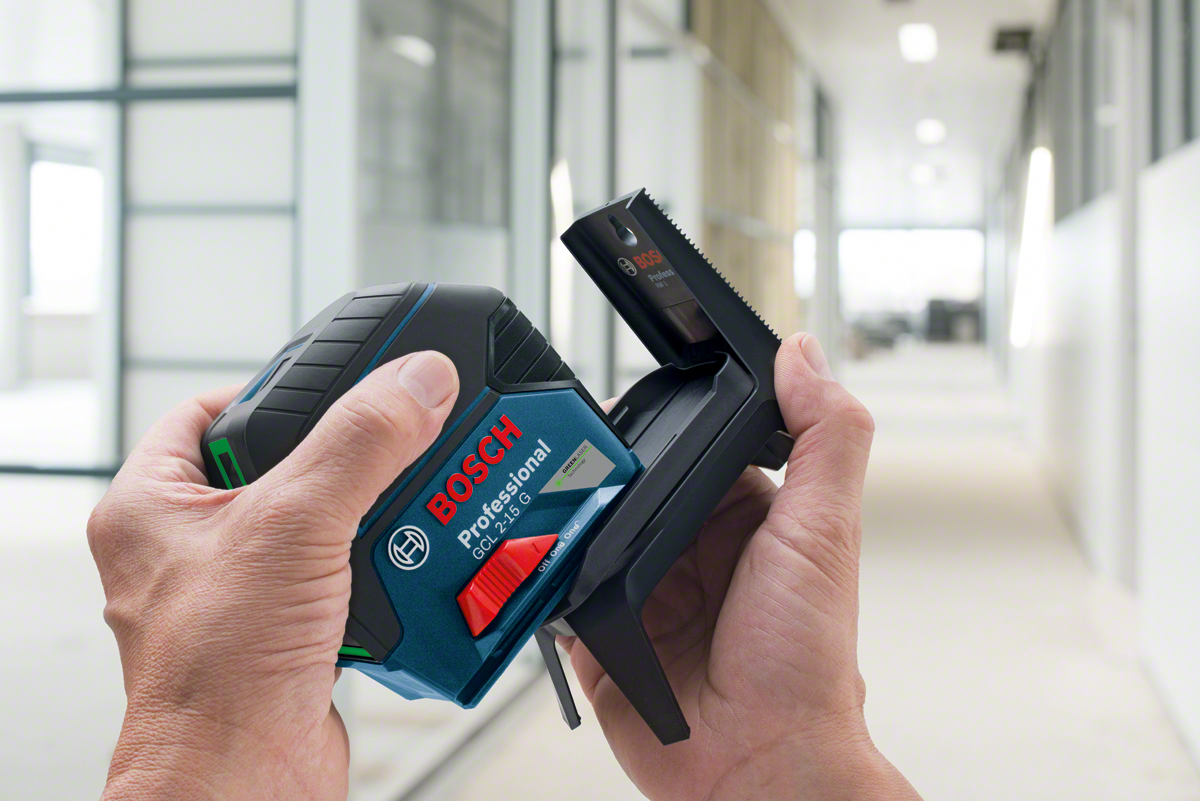 Bosch GCL 2-15 G Çapraz ve Noktasal Lazer - Resim 4